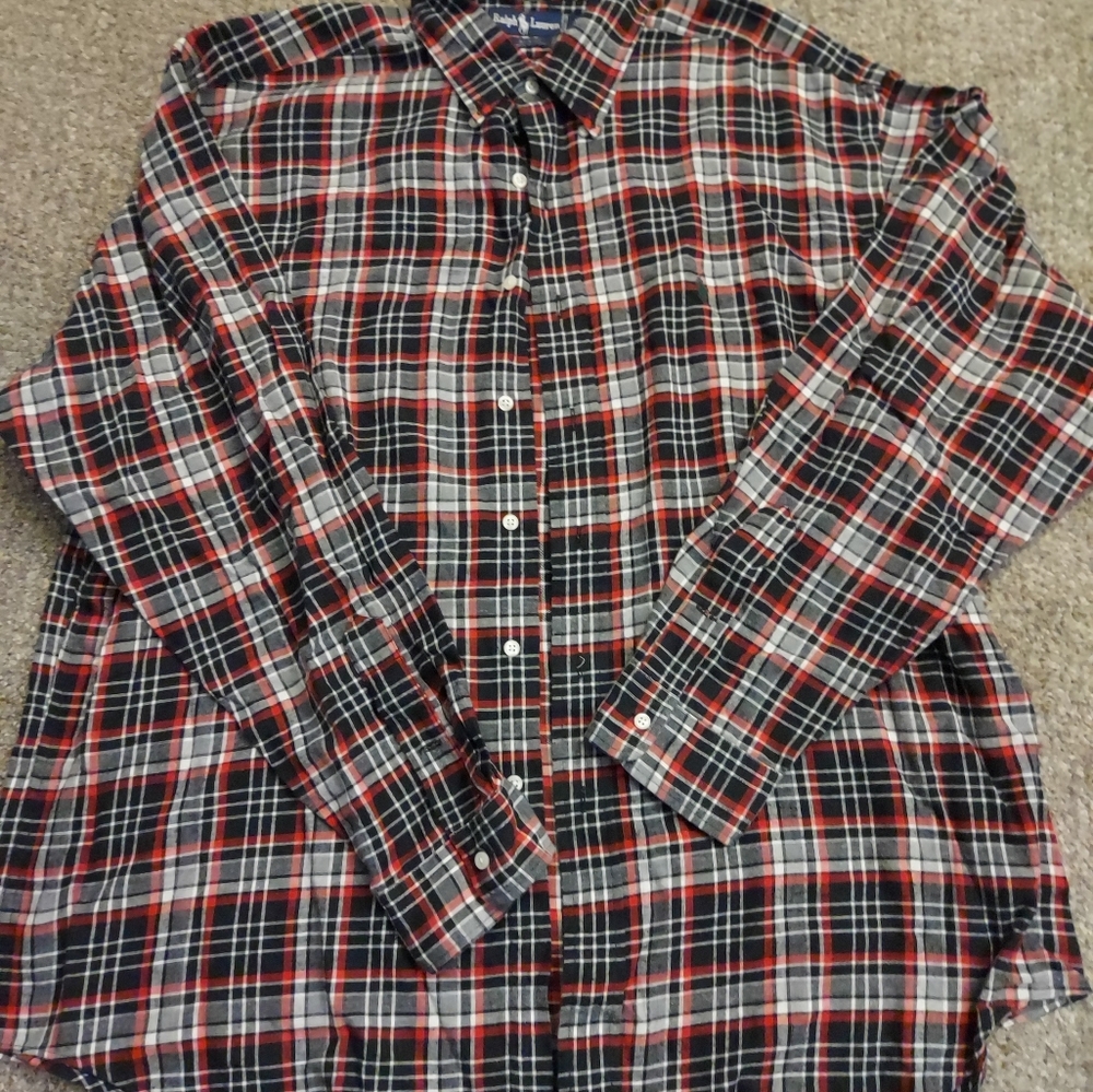 Mens Polo button up shirt